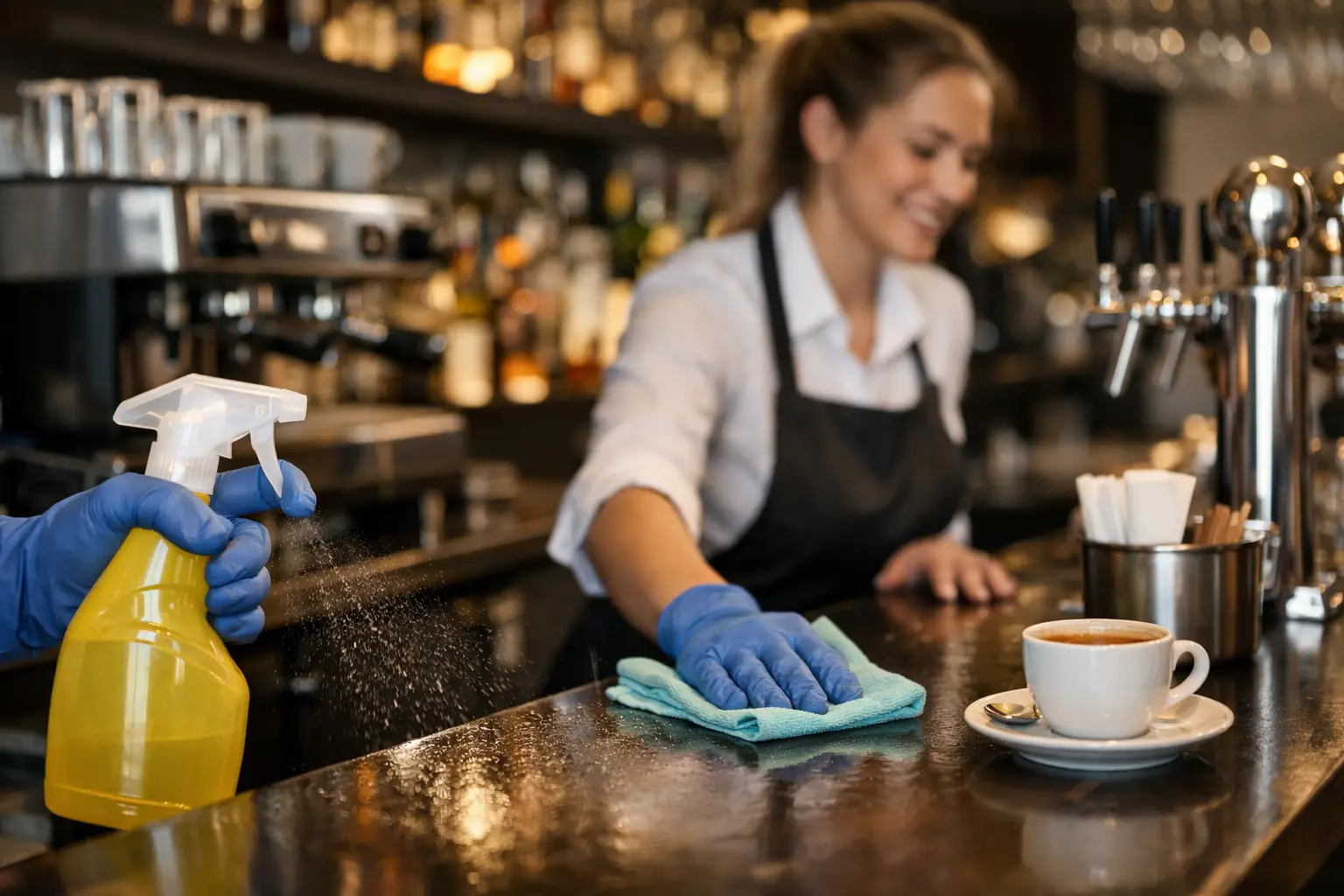 Pulizie bar Roma: cosa serve davvero
