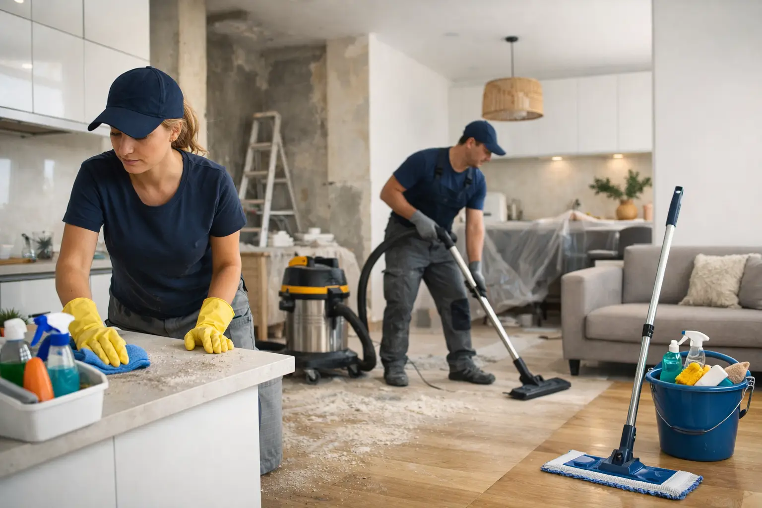 Pulizie casa dopo lavori edili: cosa serve